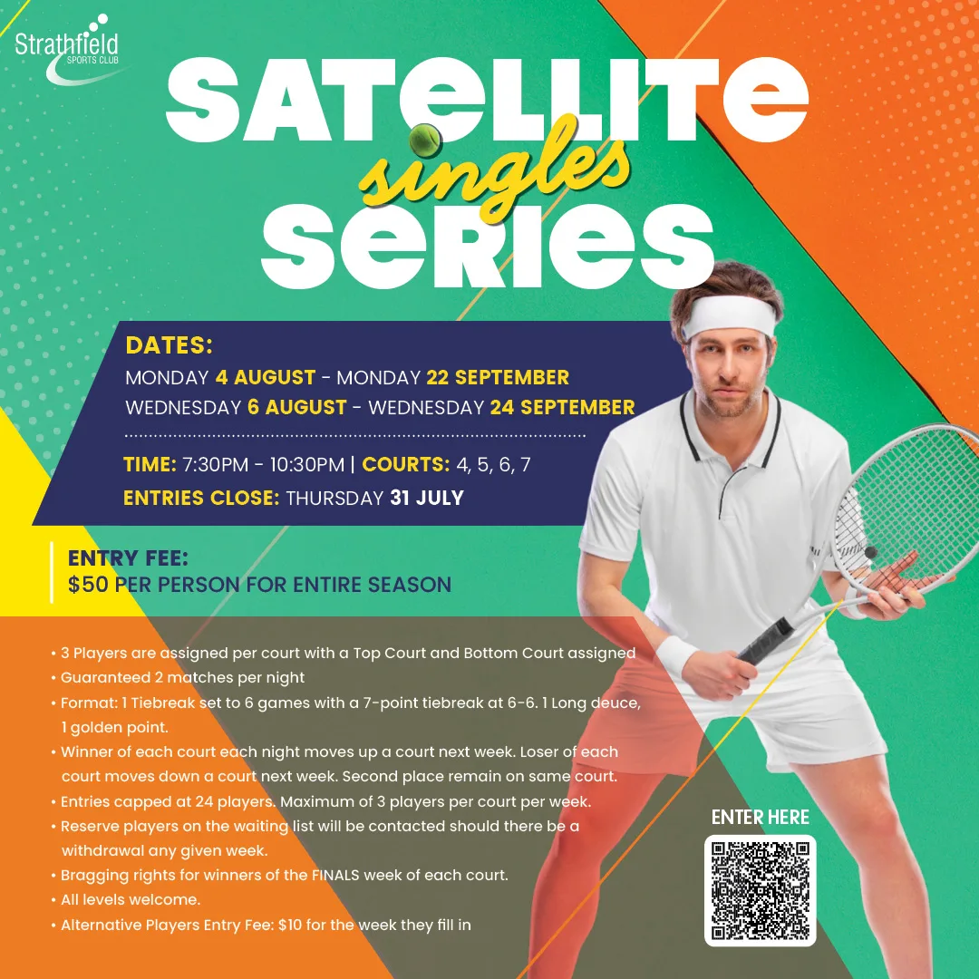 Satellite Singles Competition 2025